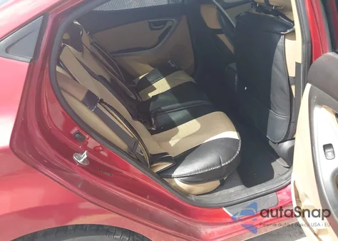 2013 Hyundai Elantra Gls z USA, uszkodzony, nr VIN 5NPDH4AE6DH187023